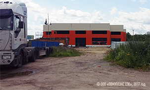 Современная гидроизоляция PLASTFOIL®Eco используется при строительстве торгового центра в Петергофе