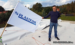 Компания «ПЕНОПЛЭКС» провела серию мастер-классов по монтажу современной полимерной гидроизоляции PLASTFOIL® в Польше