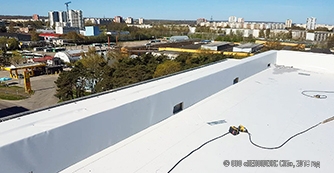 Roof of the new-built house in Tallinn is under a reliable protection of PLASTFOIL®